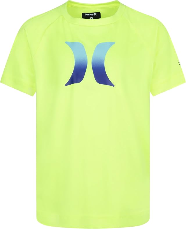 Hurley Boys' Icon UPF 50+ Rash Guard Swim