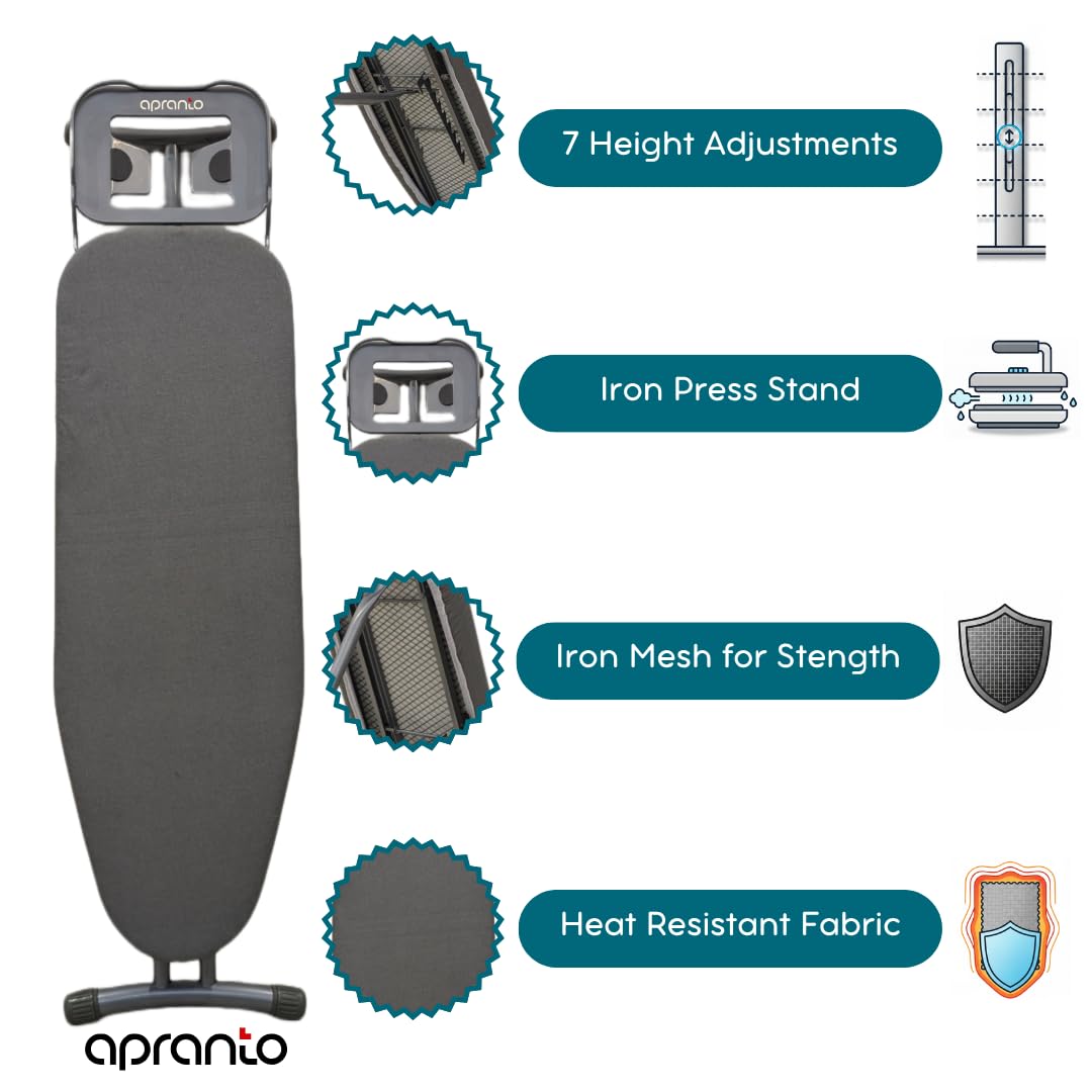 Foldable Ironing Board - Space Saving & Adjustable -2
