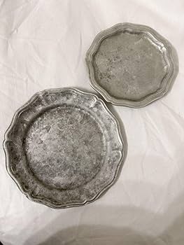 co+fe コフェ　アルミ　花リムオーバルコンポート　21cm 未使用 co+fe コフェ アルミ 花リムオーバルコンポート 21cm 未使用