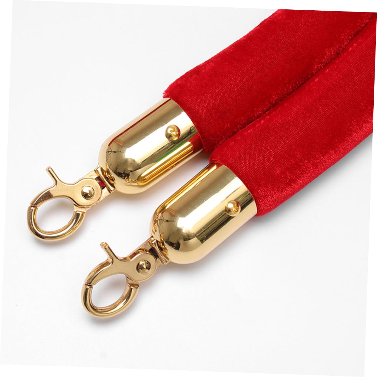 4x Seilendstopper Aluminium Mit Karabiner - Für Geländer & Dekoration