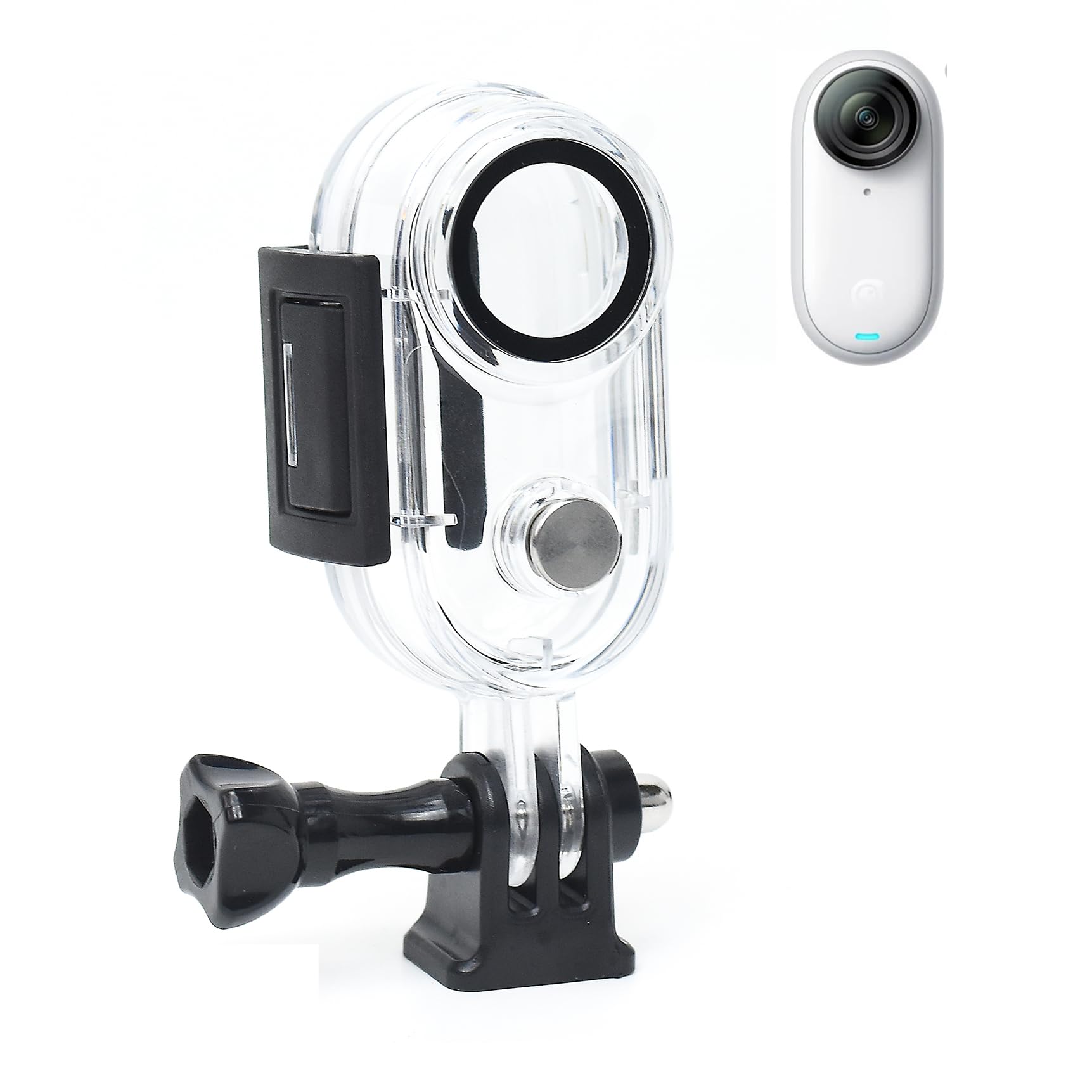 Fotoleey Waterproof Housing Dive Case for Insta360 go 3S, Go 3
