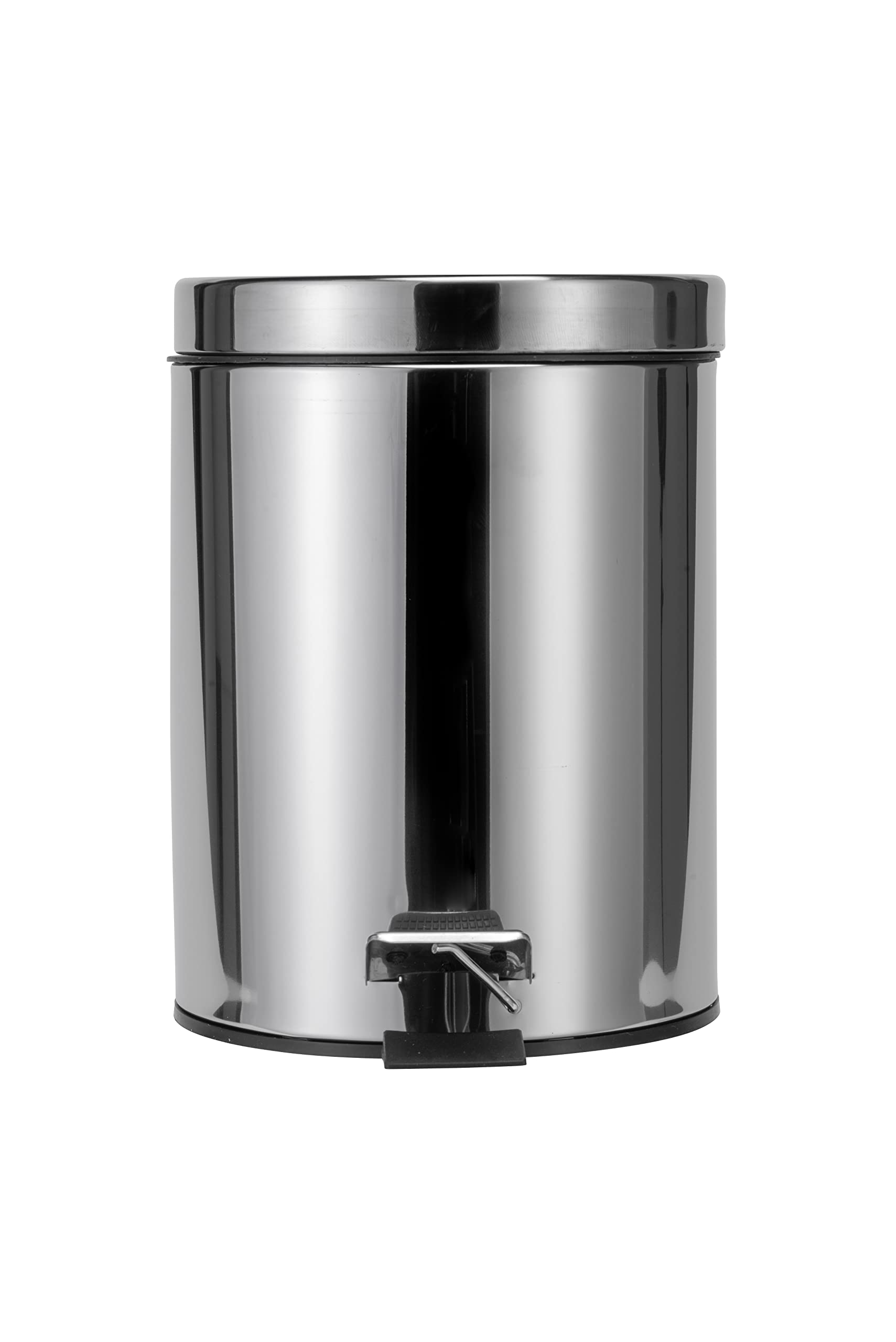 Cubo de basura plateado Croydex QA107305 para cocina y hogar