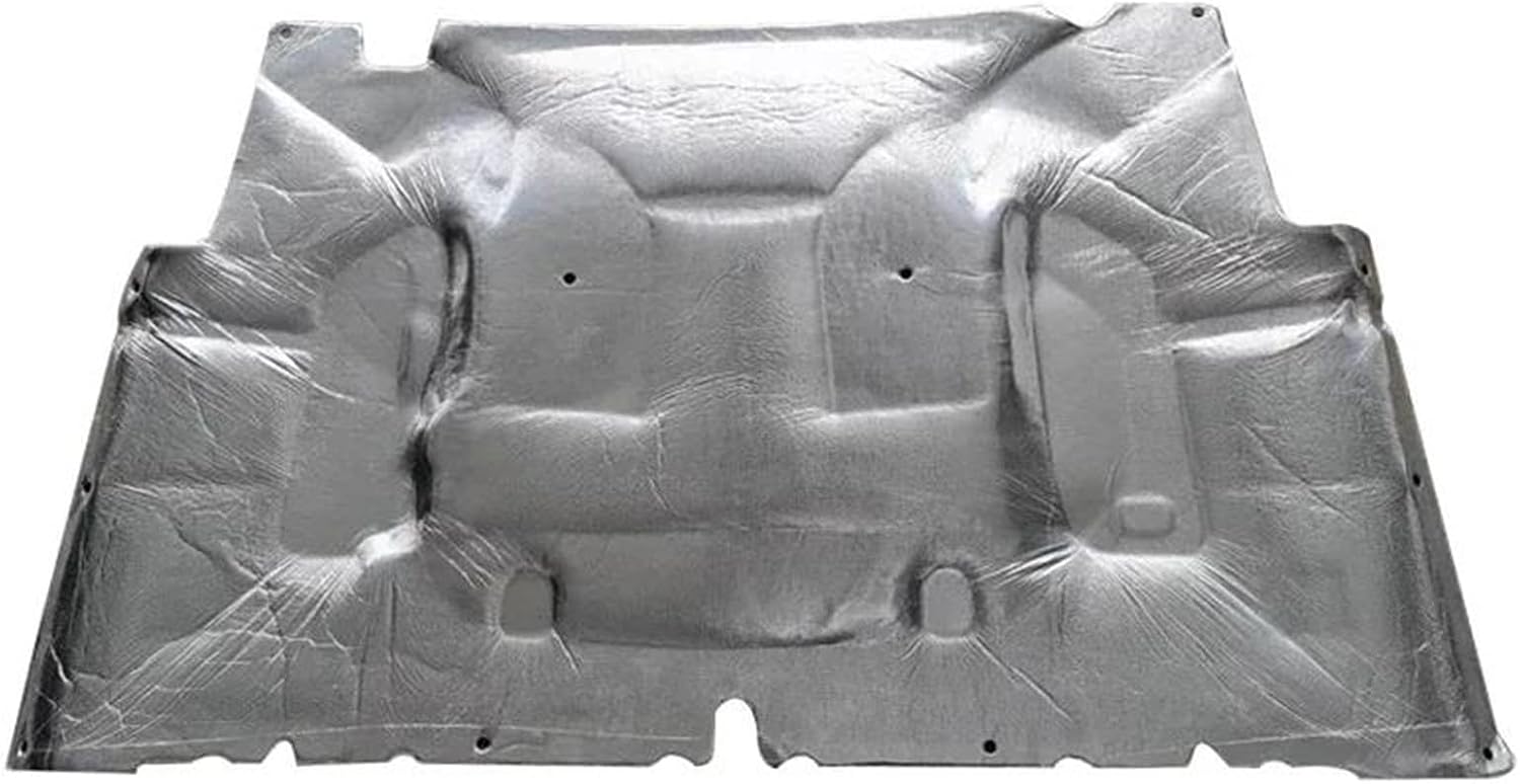 Automobile Insulation Car Engine Soundproof Cotton Mat for Jeep for Wrangler JK 2018-2023 Front Hood Heat Sound Insulation Pads Cover(2018-2023)