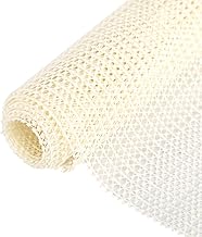 Non Slip Rug Pad, Non Slip Area Rug Pad Gripper, Thick Rug Gripper Protective Cushioning Pad for Rug Gripper on Hard Surfaces Hardwood Floors 80cm X 50cm