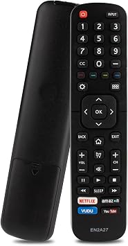 NKF EN2A27 Remote Control for Hisense TV Remote Replacement 55H6B 50H7GB 40H5C 43H5C 43H7C 50CU6000 50H5C 50H6C 50H7C 50H7GB1 50H8C 55H5C 55H6B 55H7B 55H7C 55H8C 55H9B2 65H10B 65H10B2 65H7B2 65H8C