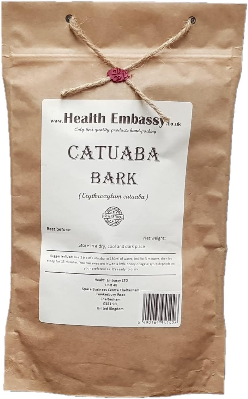 Health Embassy Catuaba Bark Tea (Erythroxylum catuaba) 100g Amazon.co