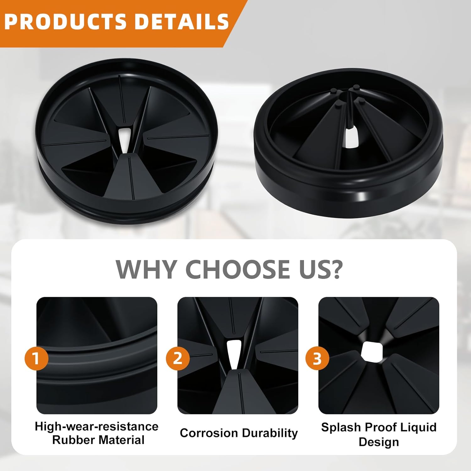 Garba Disposal Splash Guard 3 3/ for Evolut Series,