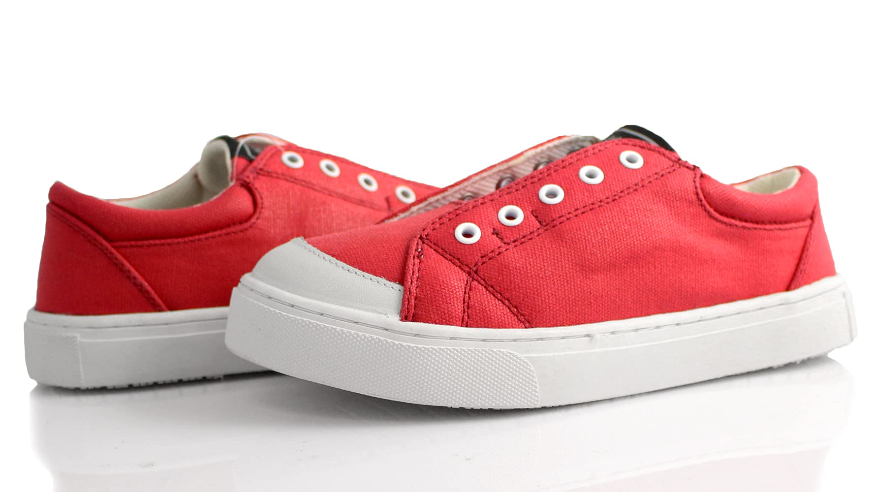 Laforst Cassidy 3146 Womens Sunbrella Slip Resistant Waitress Server Slip On Flat Red 10