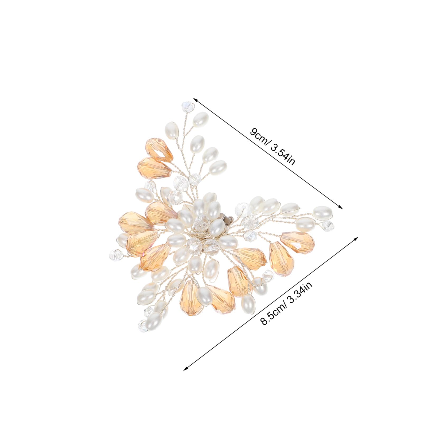 2 Paia Clips Per Scarpe Sposa Con Perle E Decorazioni Rimovibili Per Tacchi Elevati Accessori Eleganti Per Scarpe Da Cerimonia