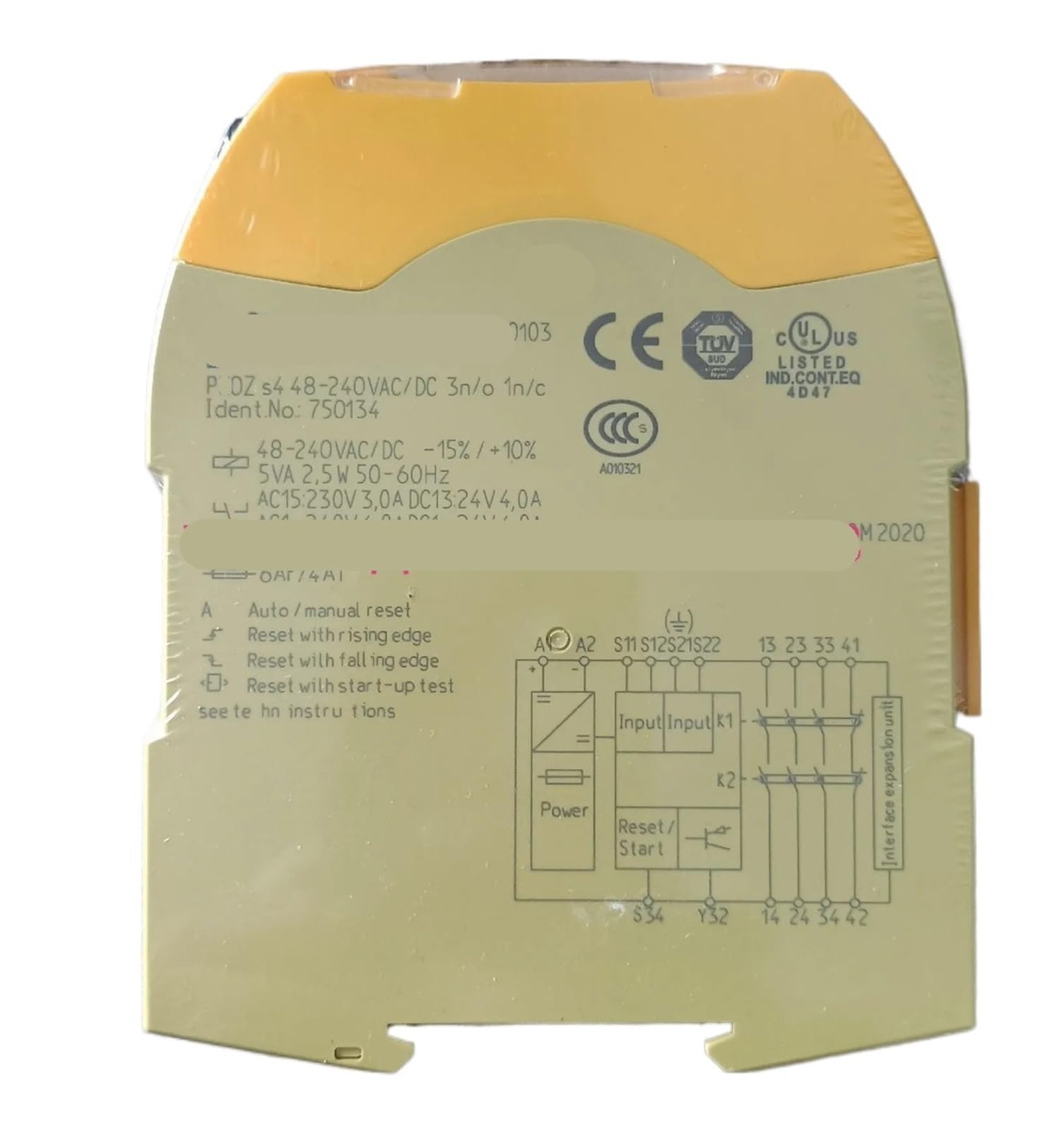 YMUGUEGH 1pcs relay s4 750134