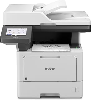 Brother MFC-L5915DW All-in-One Laser Printer: 50ppm Monochrome Print/Copy/Scan, Wireless, Duplex, High-Yield Toner for Busy Offices