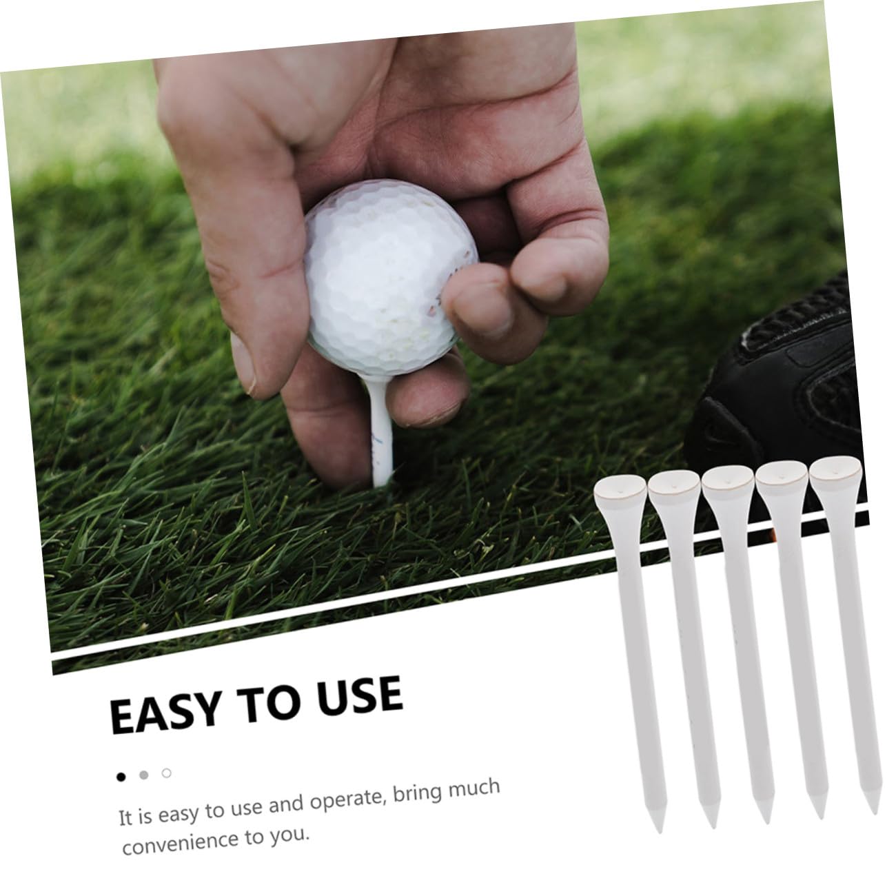 BESPORTBLE Titular De La Pelota Cinta De Golf para Los Dedos Kit De Limpieza con Cepillo De Agua para Golf Accesorios para Golfistas Soporte De Pelota De Golf Tees De Golf