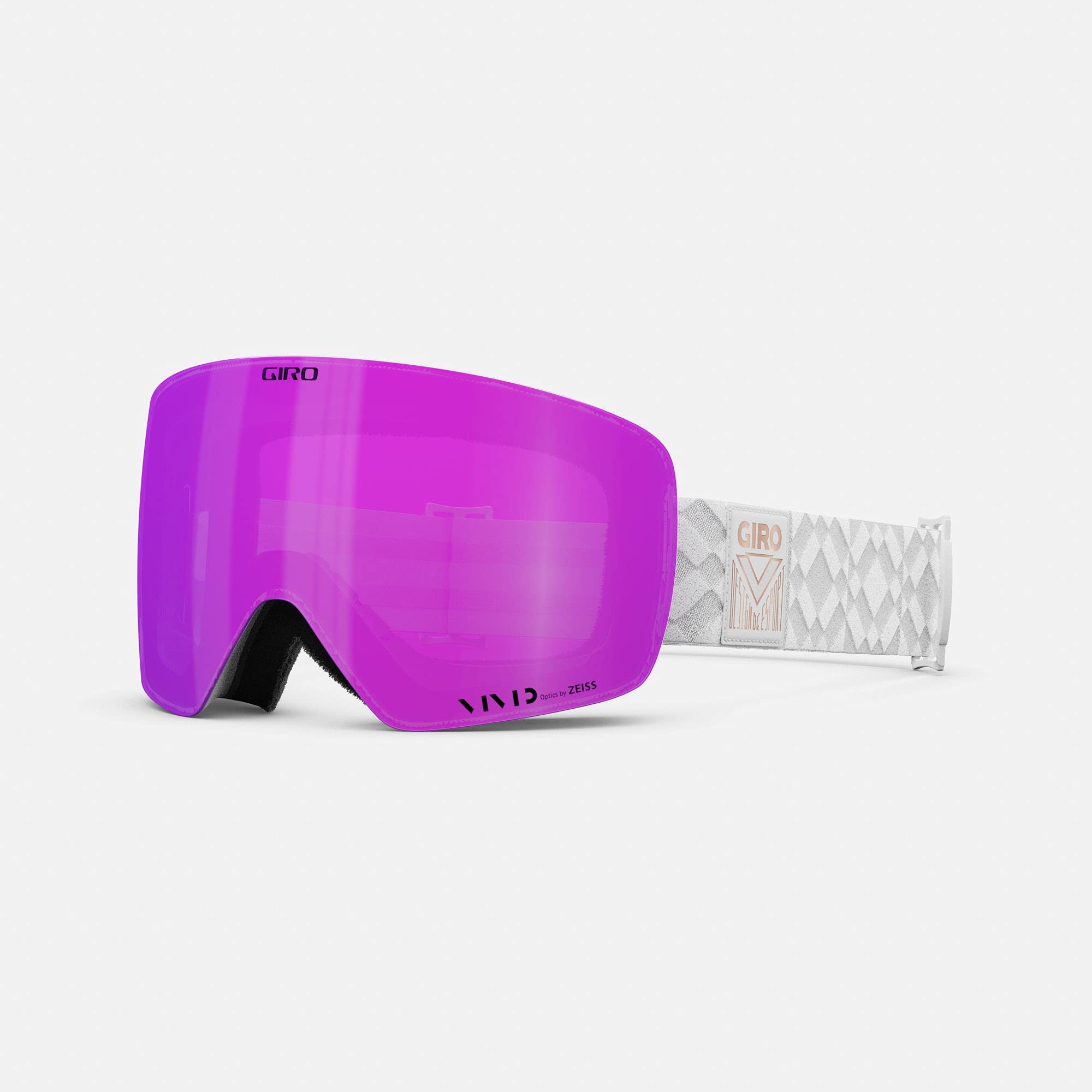 Giro Contour - Maschera da sci e snowboard, unisex, con chiusura magnetica, con 2 lenti vivide, tecnologia anti-appannamento, OTG