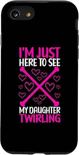 iPhone SE (2020) 7 8 Baton Twirling Mom Majorette Baton Twirler Case