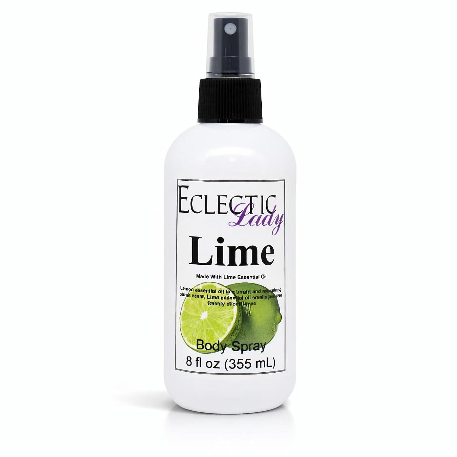 Eclectic Lady Lime Body Spray, 8 ounces, Body Mist