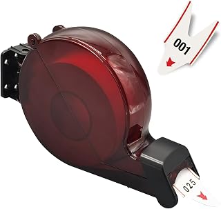 Number Ticket Dispenser Take a Number System with 1 Roll 3 Digit Queue Tickets 2 Groups Number from 000-999 (3 Digit, Purple)