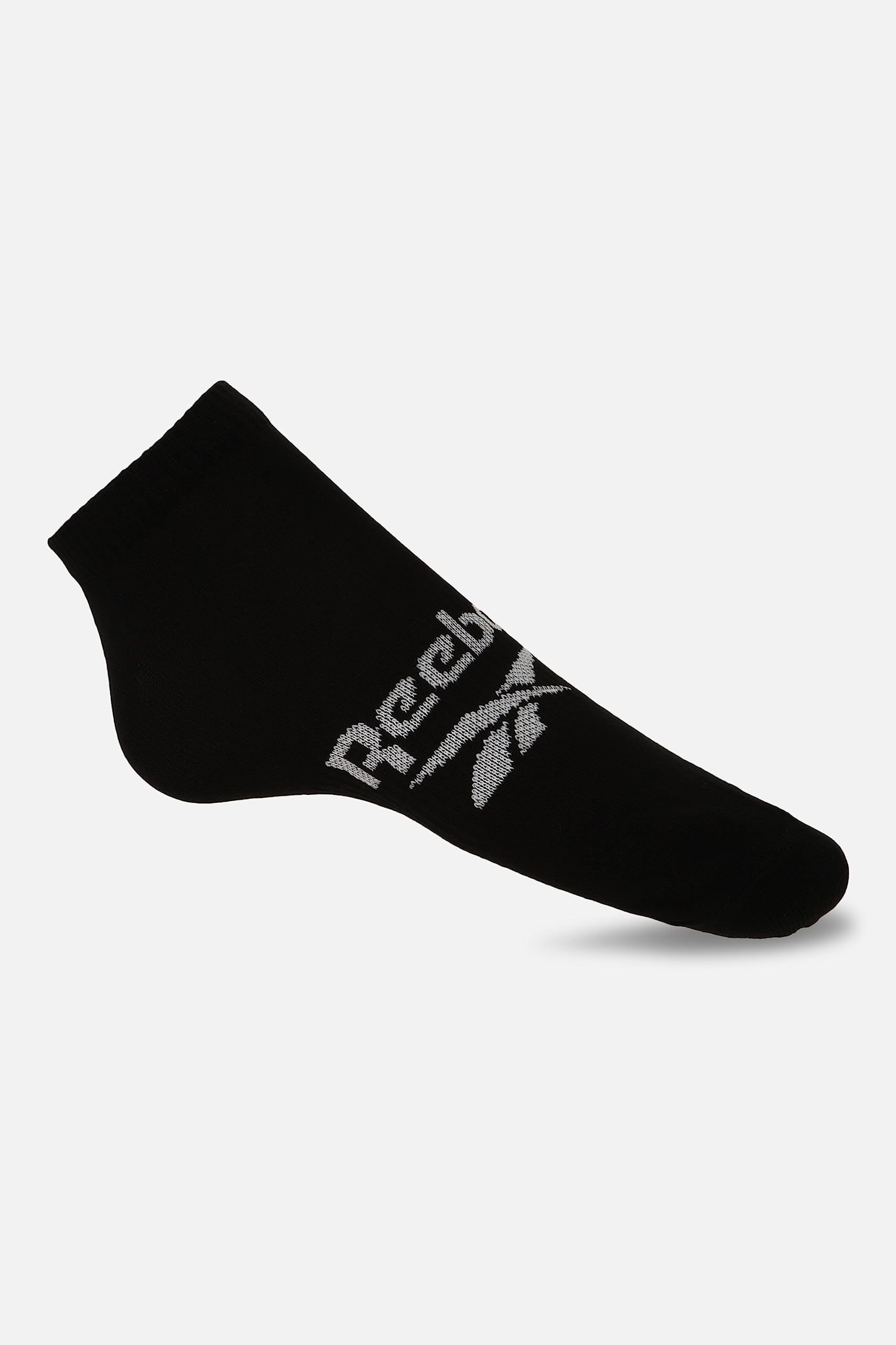 Reebok UNISEX Active Foundation NO SHOW SOCKS, black, S