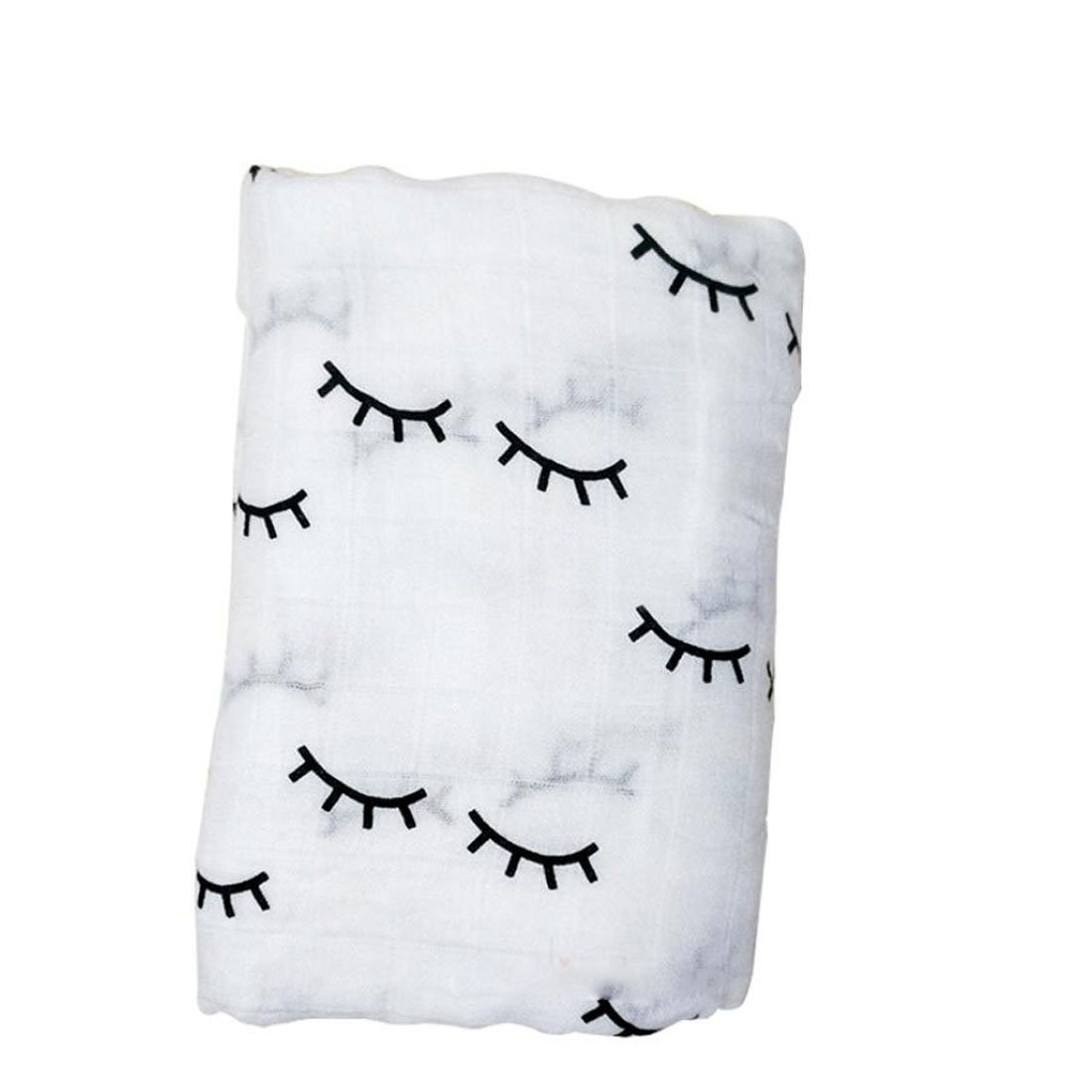 Couverture d'emmaillotage mousseline pour calmer les nuits de bébé - 7