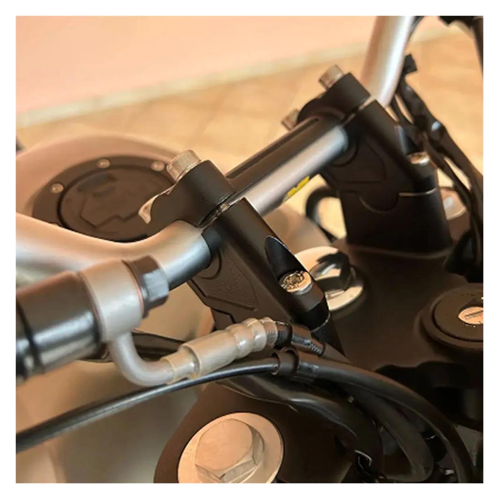 Amazon.com: TYJPBUSA Handlebar Riser for Scram 411 for Himalayan