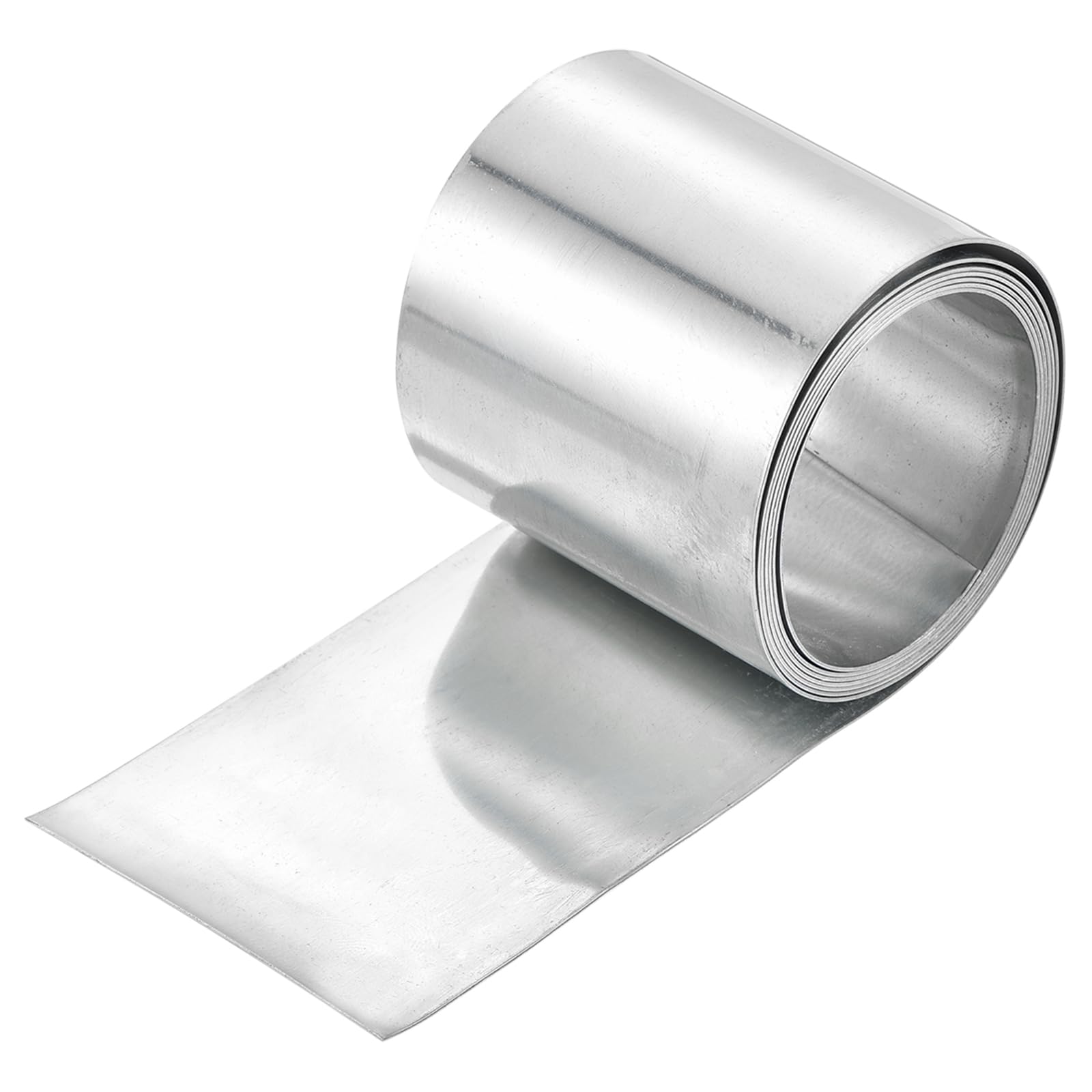 sourcing map Zinkbleche, 99,99 % hochreine Zinkplatte, 0,5 x 50 x 1000 mm, Metall-Zinkfolie, Zink-Anodenstreifen für Wissenschaft, Labor, Industrie, Handwerk, 1 Stück