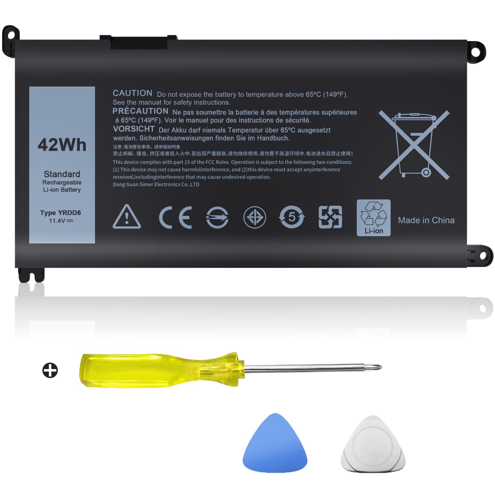Amazon.com: IEFUU YRDD6 Battery Compatible with Dell Inspiron 3493