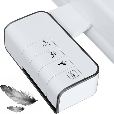 Hibbent Bidet Attachment for Toilet, Dual Nozzle for Frontal & Rear Wash