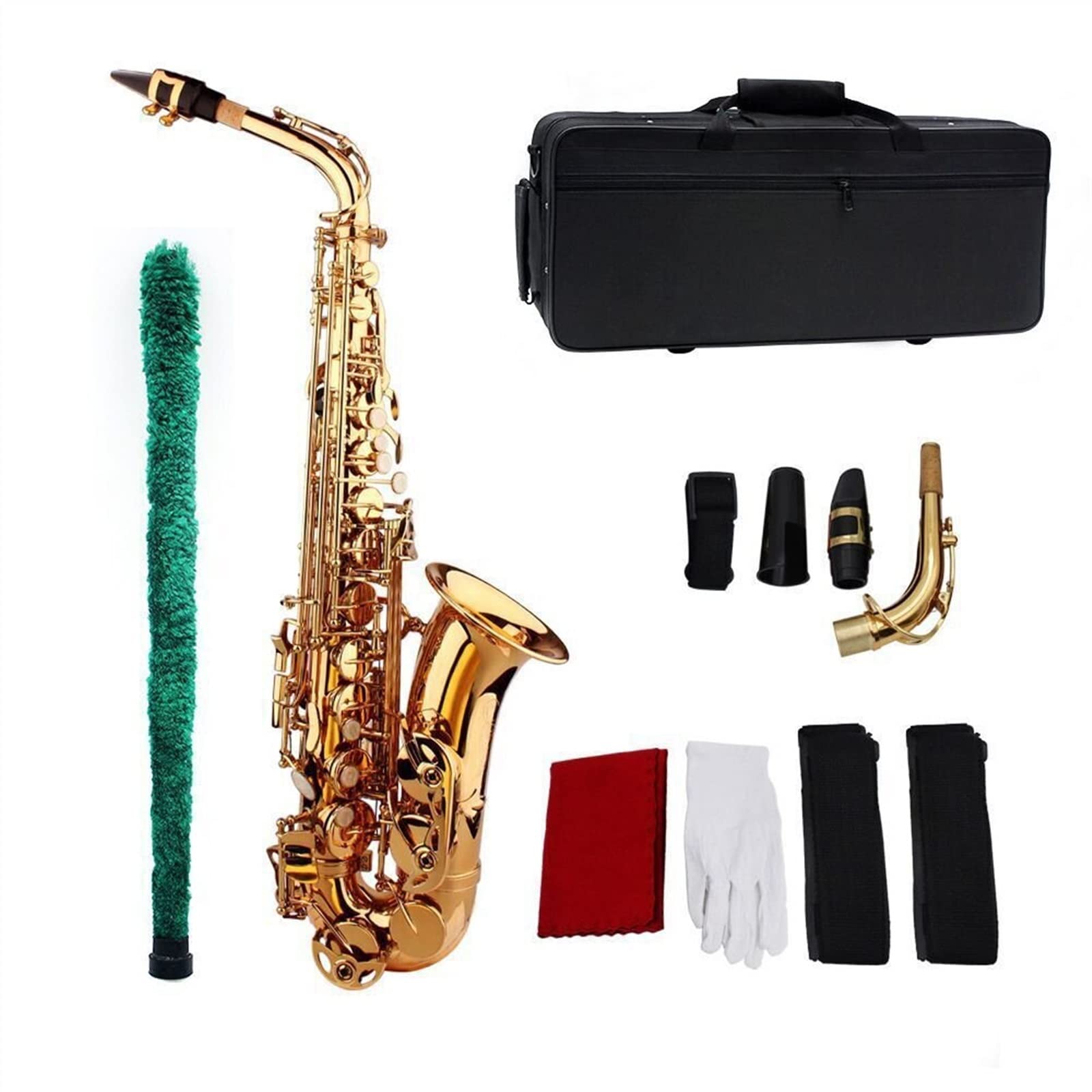 Sassofoni Sassofono in Mi bemolle Sax Contralto in Mi bemolle Sax in Ottone con Superficie intagliata e bocchino