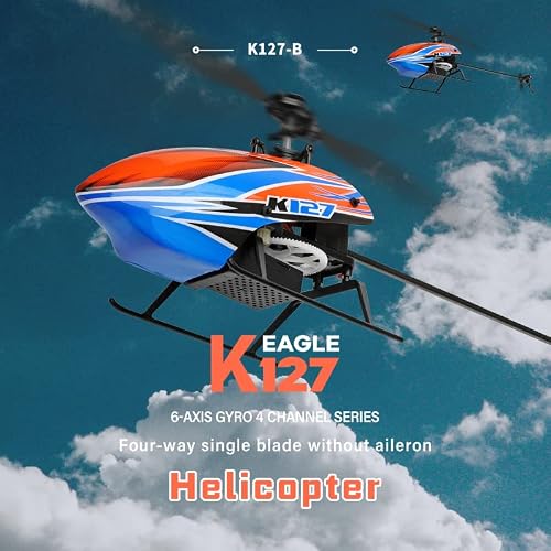 Leoso Wltoys Xk K127 Rc Helicopter Remote Control Helicopter, Altitude Hold, One Key Take Off/Landing, Rc Airplane For Kids Boys Mens And Beginners #TOP4