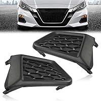 Vista 9 de CHEDA Juego de cubiertas de luz antiniebla compatible con Nissan Altima S SR 2019 2020 2021 lado del conductor y del pasajero
