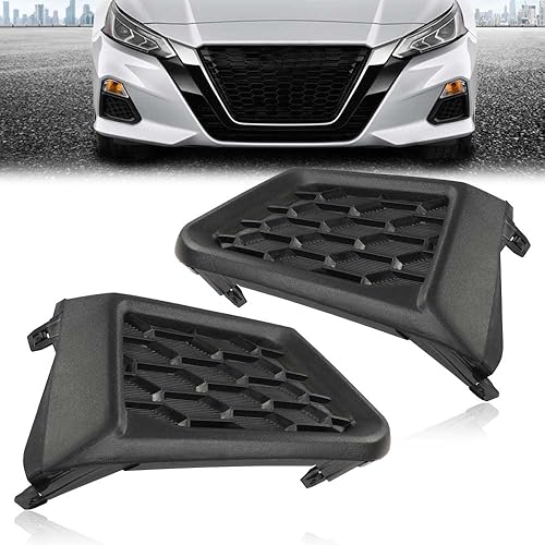 Miniatura 9 de CHEDA Juego de cubiertas de luz antiniebla compatible con Nissan Altima S SR 2019 2020 2021 lado del conductor y del pasajero