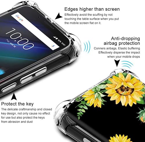 Miniatura 8 de Funda para Moto G 5G 2023 (no para Moto G 5G 2022), TPU delgada y flexible para niñas y mujeres, bolsa de aire, amortiguador, goma suave, silicona