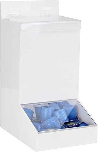 7Penn Contenedor de almacenamiento de despensa de plástico transparente, pequeño accesorio y dispensador de aperitivos, organizador de oficina y