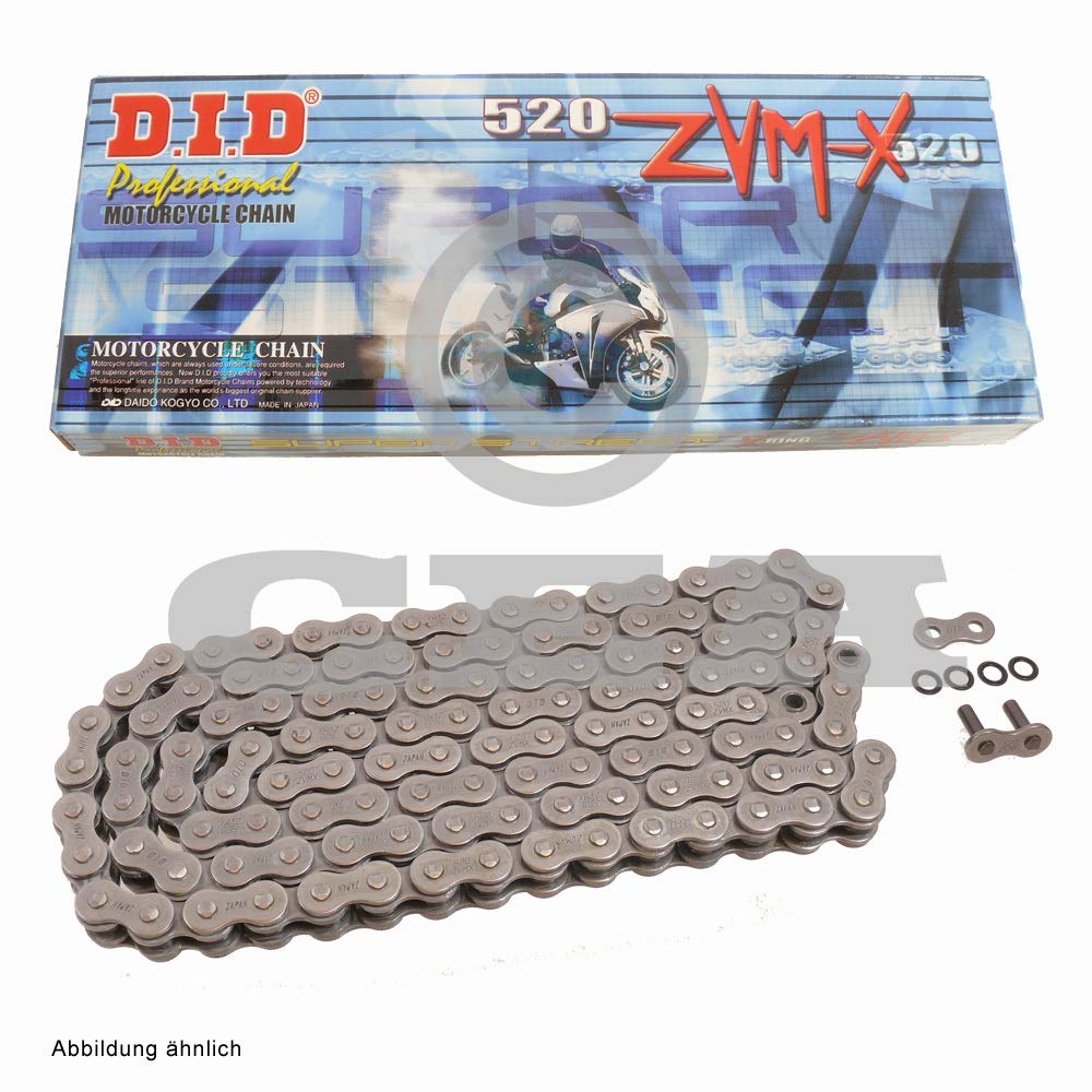 Kettensatz geeignet für KTM SX200 02-06 Kette DID 520 ZVM-X 118 offen 14/45