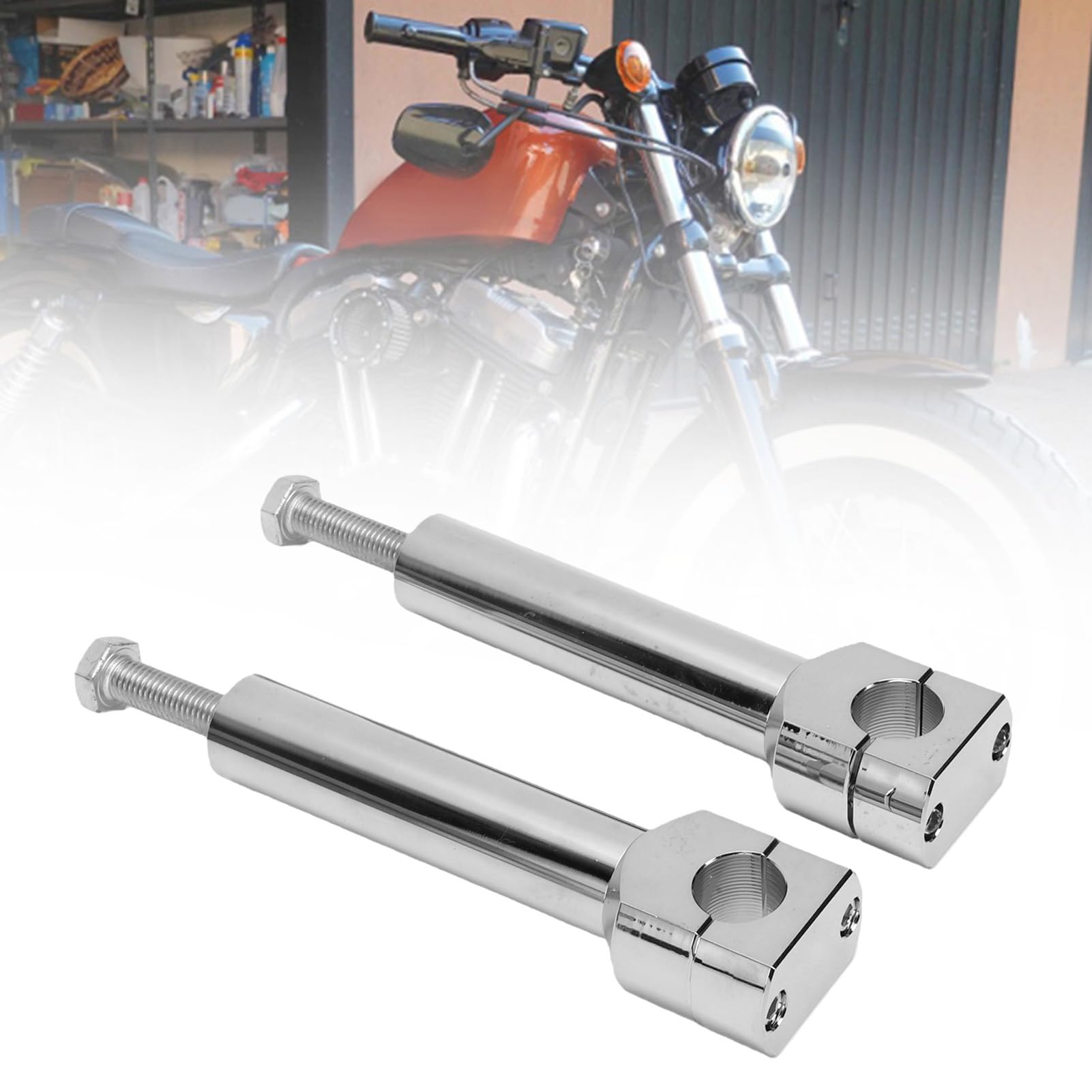 Fydun Płaski Adapter Zaciskowy 22 Mm do Kierownicy Motocykla z