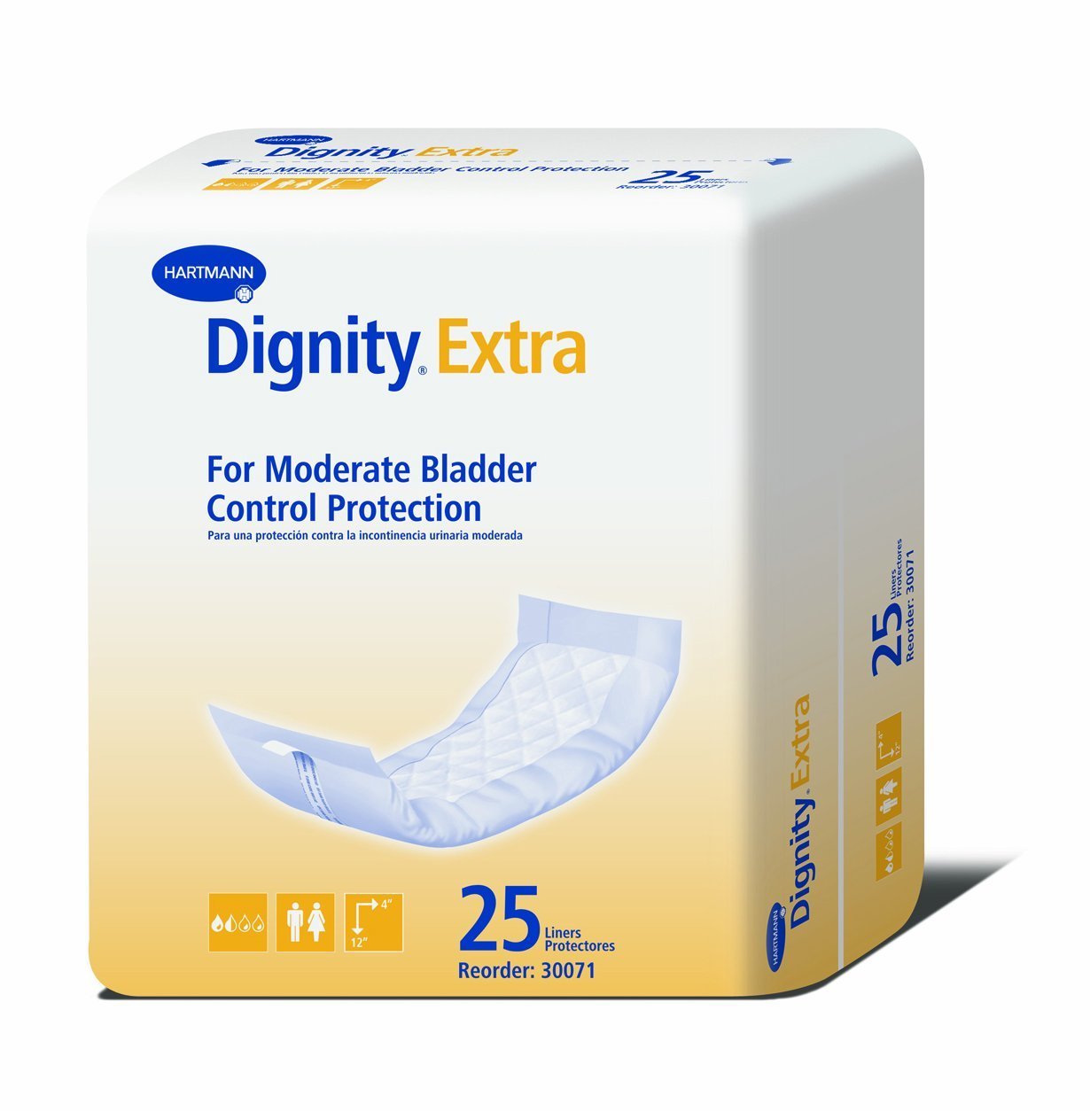 Dignity Plus Super Liners, 25 Liners Per Bag