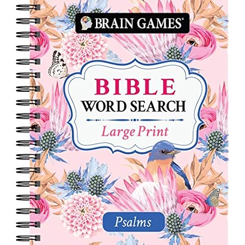 Brain Games - Large Print Bible Word Search: Psalms (Brain Games - Bible) Cover