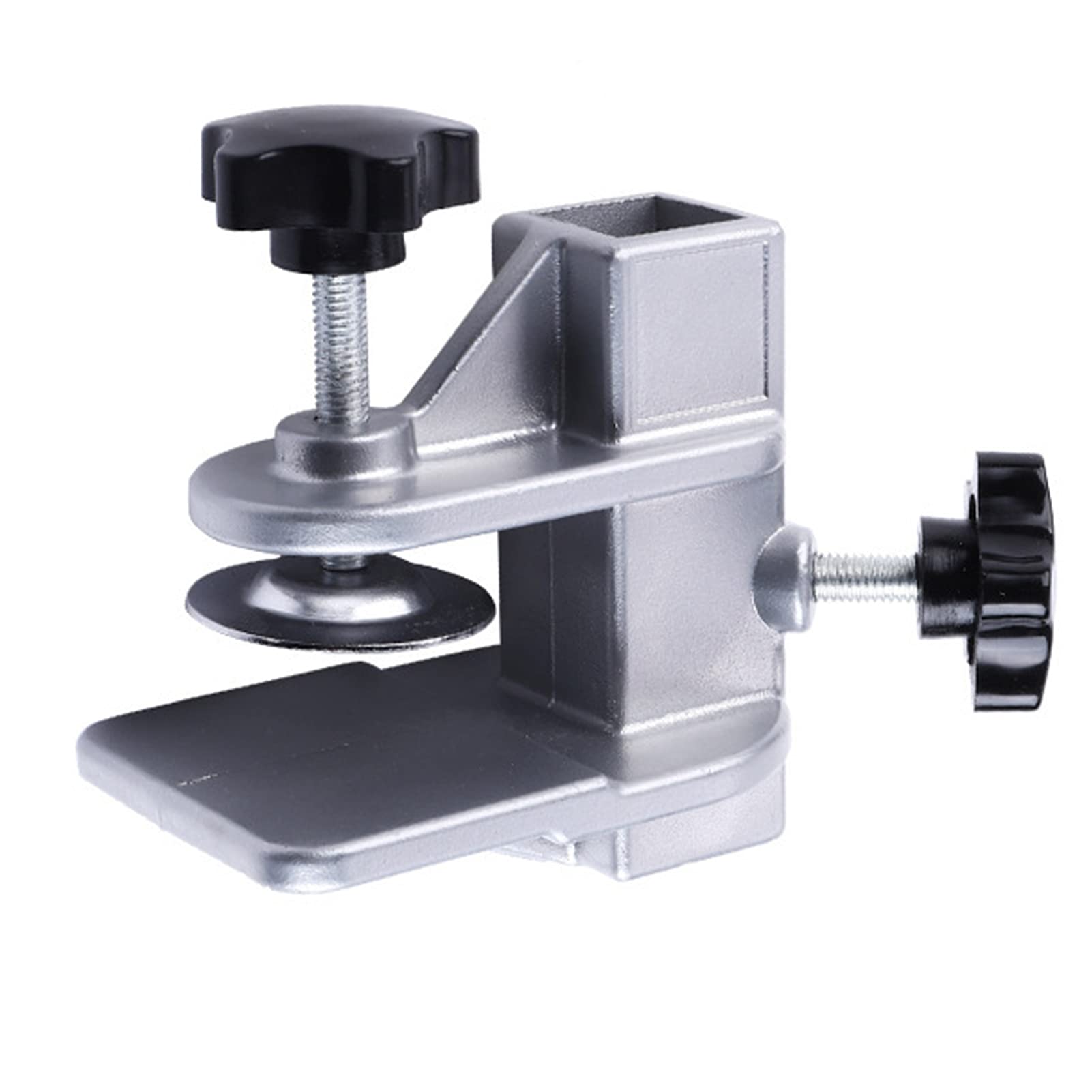 Terizger Pet Grooming Table Arms Hair Dryer Clamp H Bar Clamp Holder Aluminium Alloy Fixture Fixation Clip Holder (20 * 20mm)