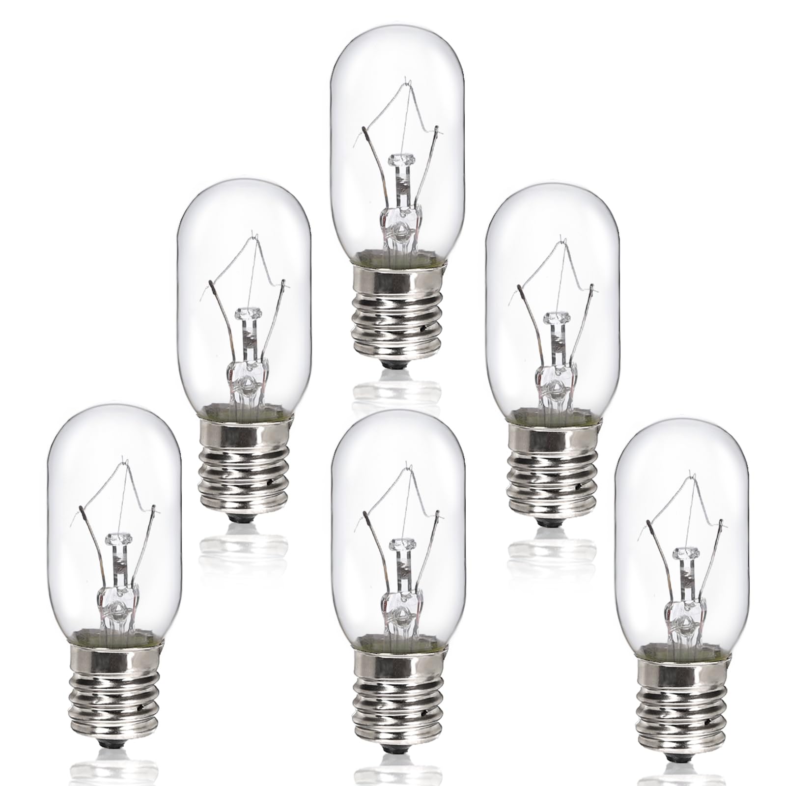 Amazon.com: HINUAXBULB 6 Pack Microwave Light Bulb 40 Watt T8