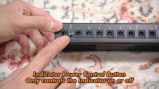 9V 12V 18V Pedalboard Voeding STRICH Gitaar Pedaal Voeding SPS-10 - 10 Geïsoleerde Uitgangen Voor 9V/12V/18V Kortsluitbeveiliging Ruisonderdrukking
