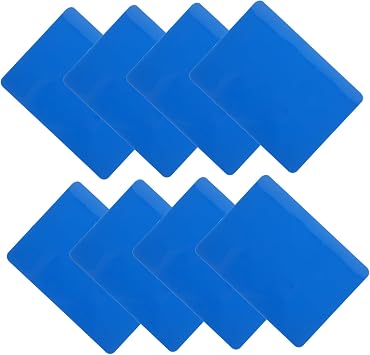 HANABASS 8pcs Innovative Mahjong Tile Shuffling Table Automatic Tile Pusher Multifunctional Shuffling Kit for Players