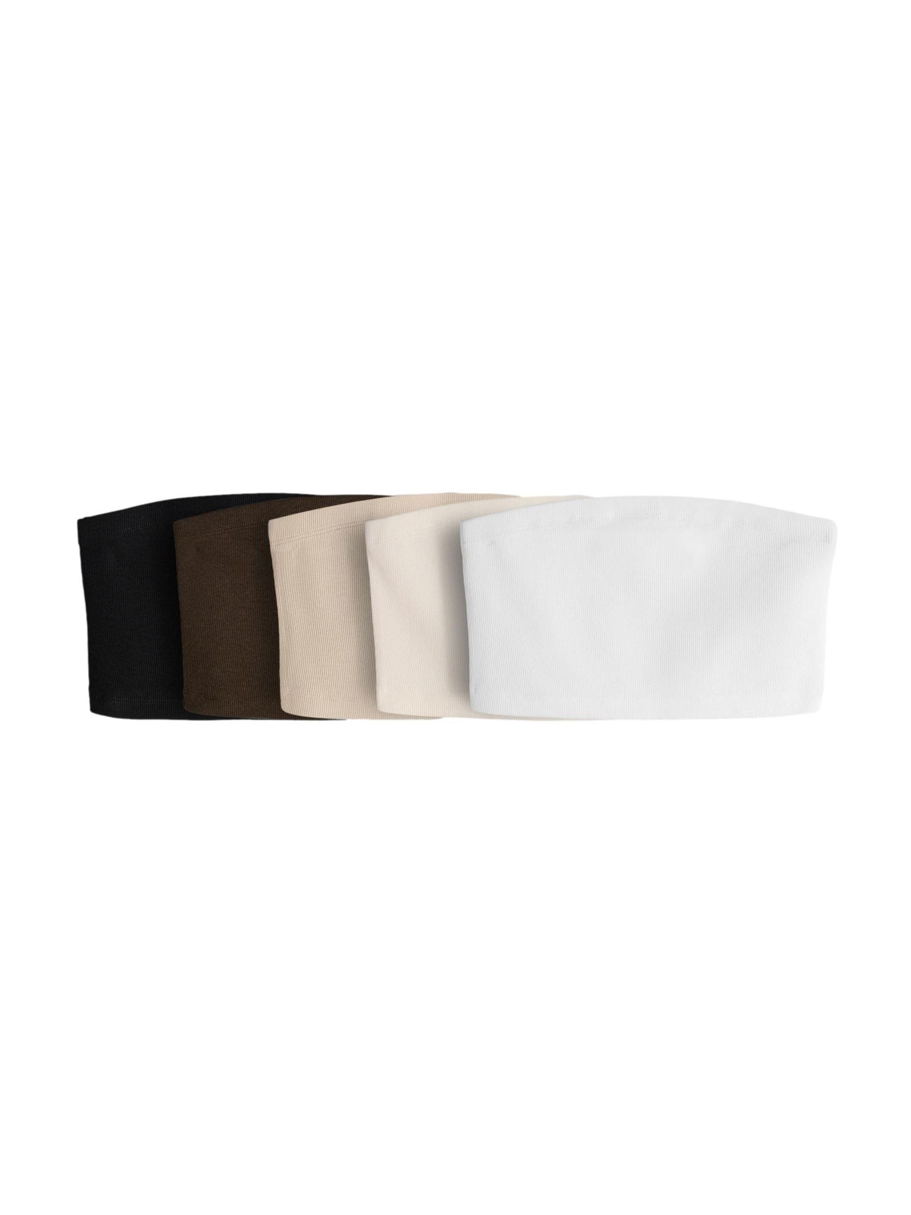 THE SET Damen Bustiers, 5er-Pack