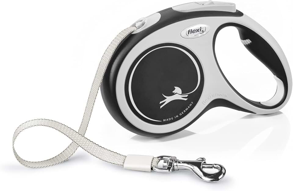 Flexi Comfort M Correa Extensible 5m, hasta 25kg, Negra