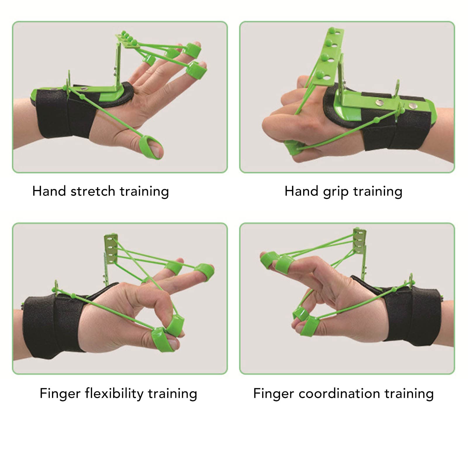 Rafforzamento delle Dita, Barella per Dita per Esercizi per Le Dita, Allenatore per la Forza della Presa della Mano Multifunzione, Esercitatore per Dita per Arrampicata con Fascia