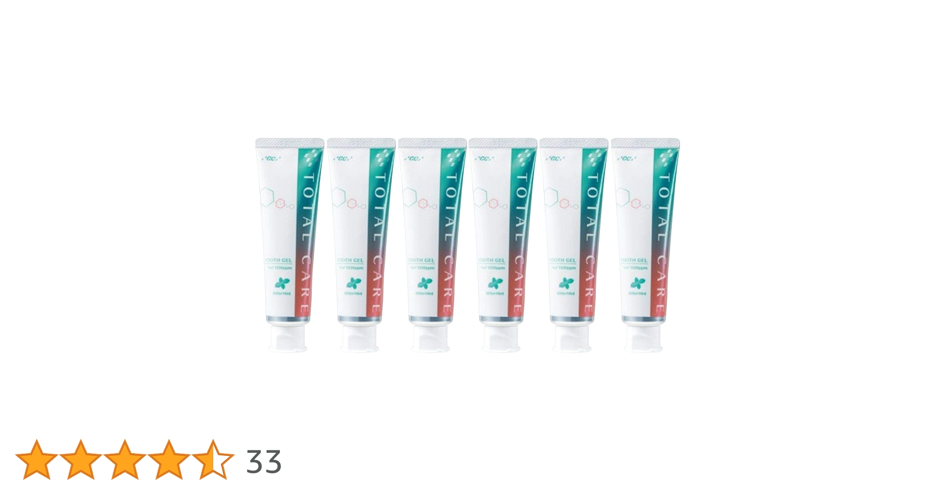 Amazon.co.jp: GC おとなのトータルケア 歯みがきジェル 1本(90g) × 6