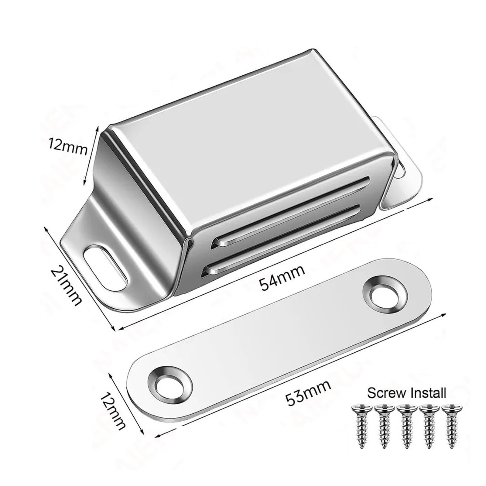Chiusura magnetica for porta in acciaio inossidabile