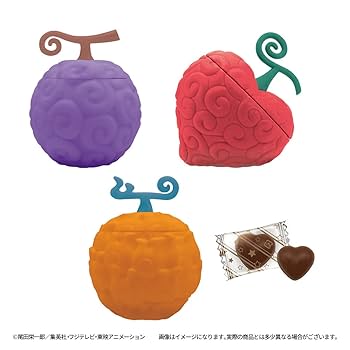 Amazon | ハート(Heart) PukuPotワンピース悪魔の実チョコ