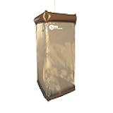 Private Shower Enclosure, Tan/Silver, One Size