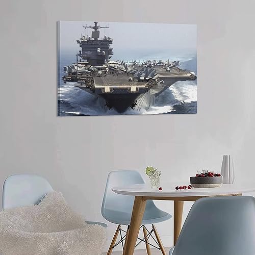 Miniatura 2 de Buque de guerra militar buque de guerra naval USS Enterprise CVN-65 Carrier Sala de batalla Estética Carteles de lona carteles de lona Decoración de
