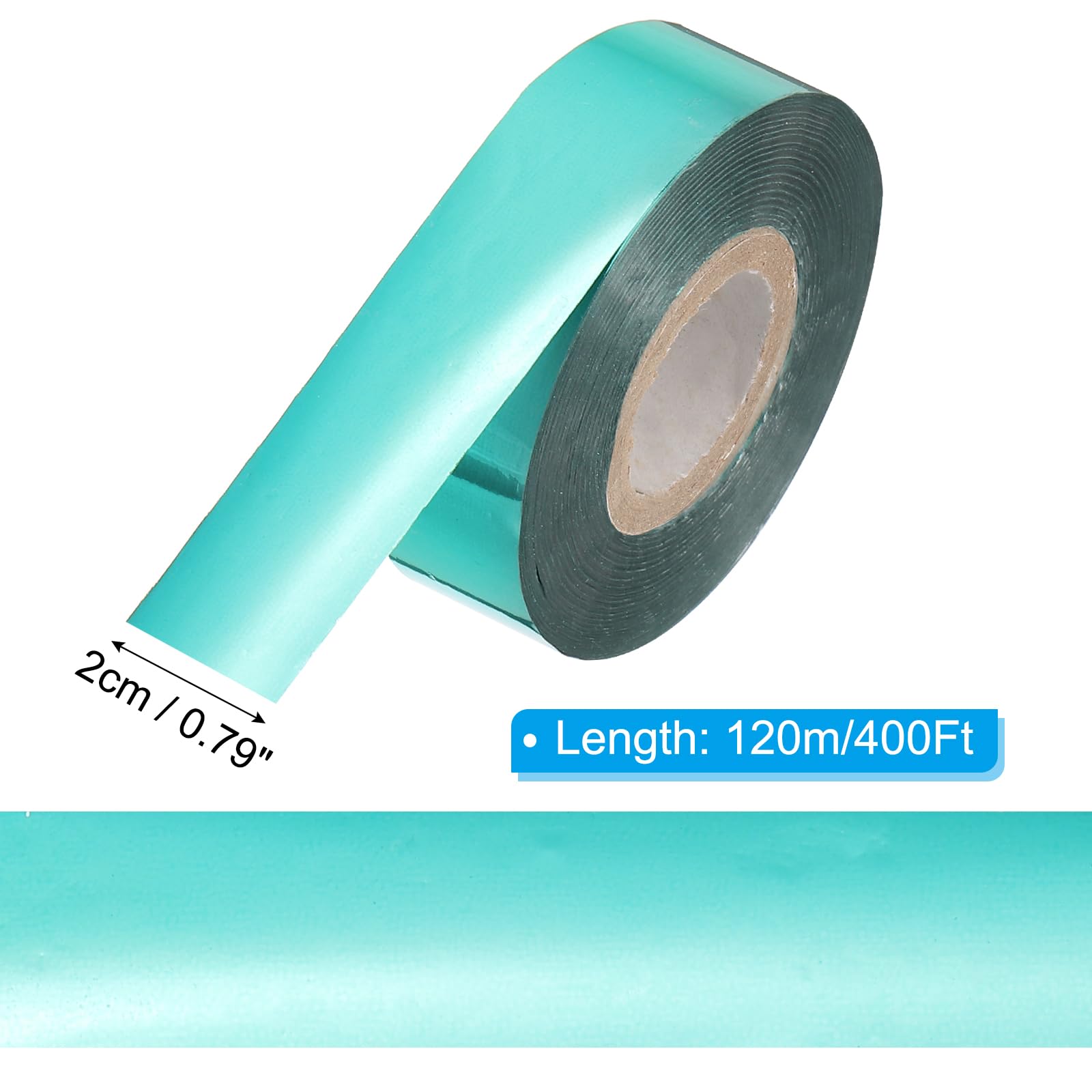 Papel De Estampado En Caliente, 1 Rollo Dorado + 1 Rollo Plateado De 3 Pulgadas X 400 Pies, Papel Dorado Anodizado De Transferencia De Calor De Poliuretano Para Máquina De Estampado