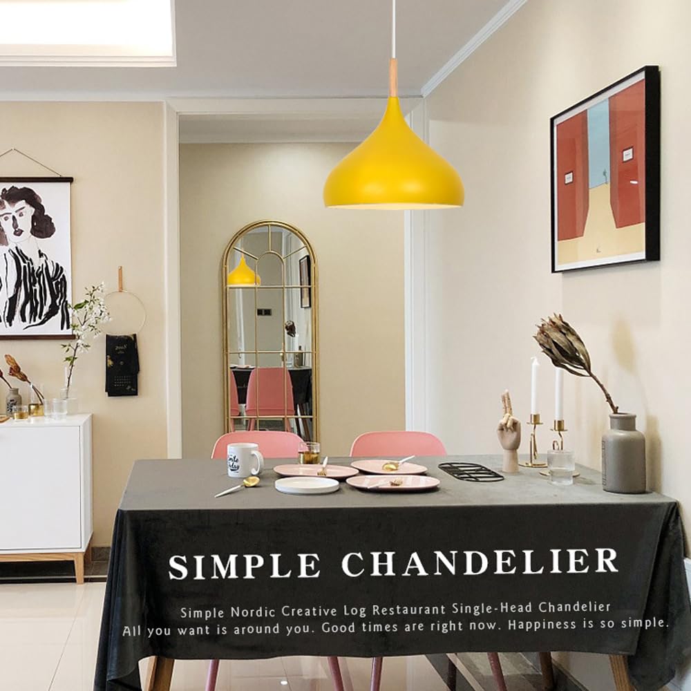 Lampada A Sospensione Minimalista In Metallo Per Cucina E Sala Da